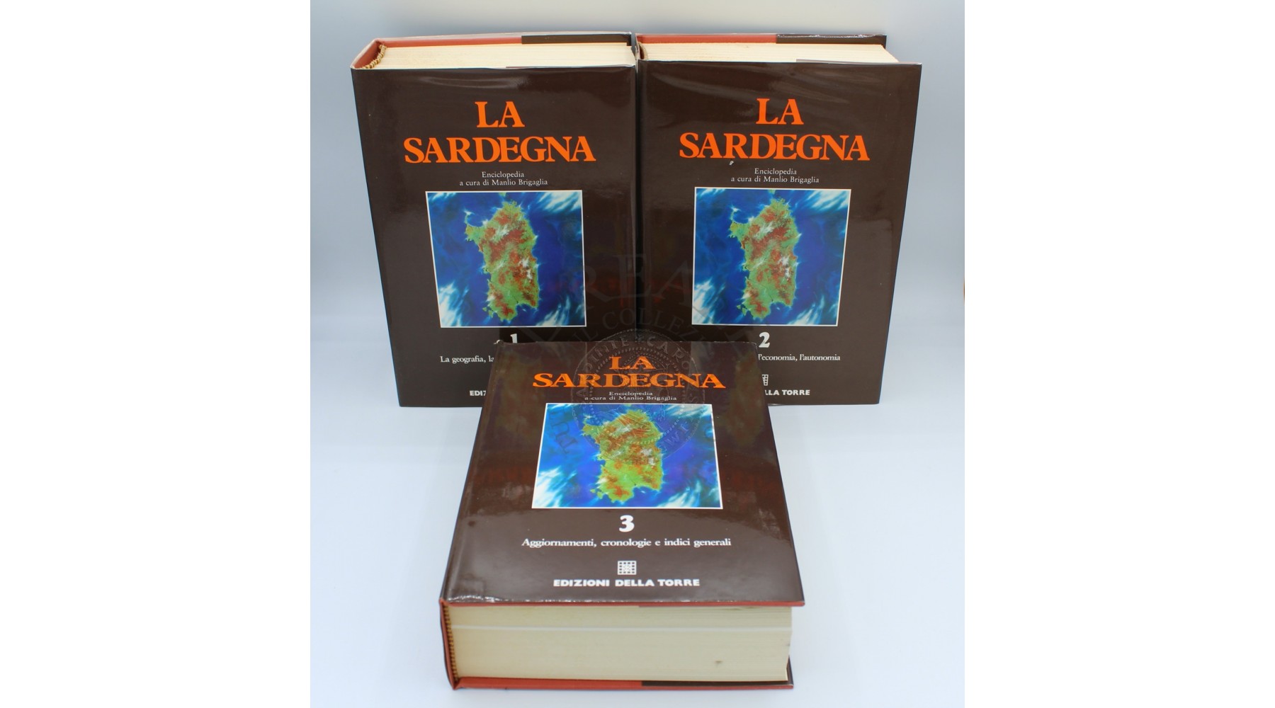 LA SARDEGNA Enciclopedia in 3 volumi a cura di Mario Brigaglia