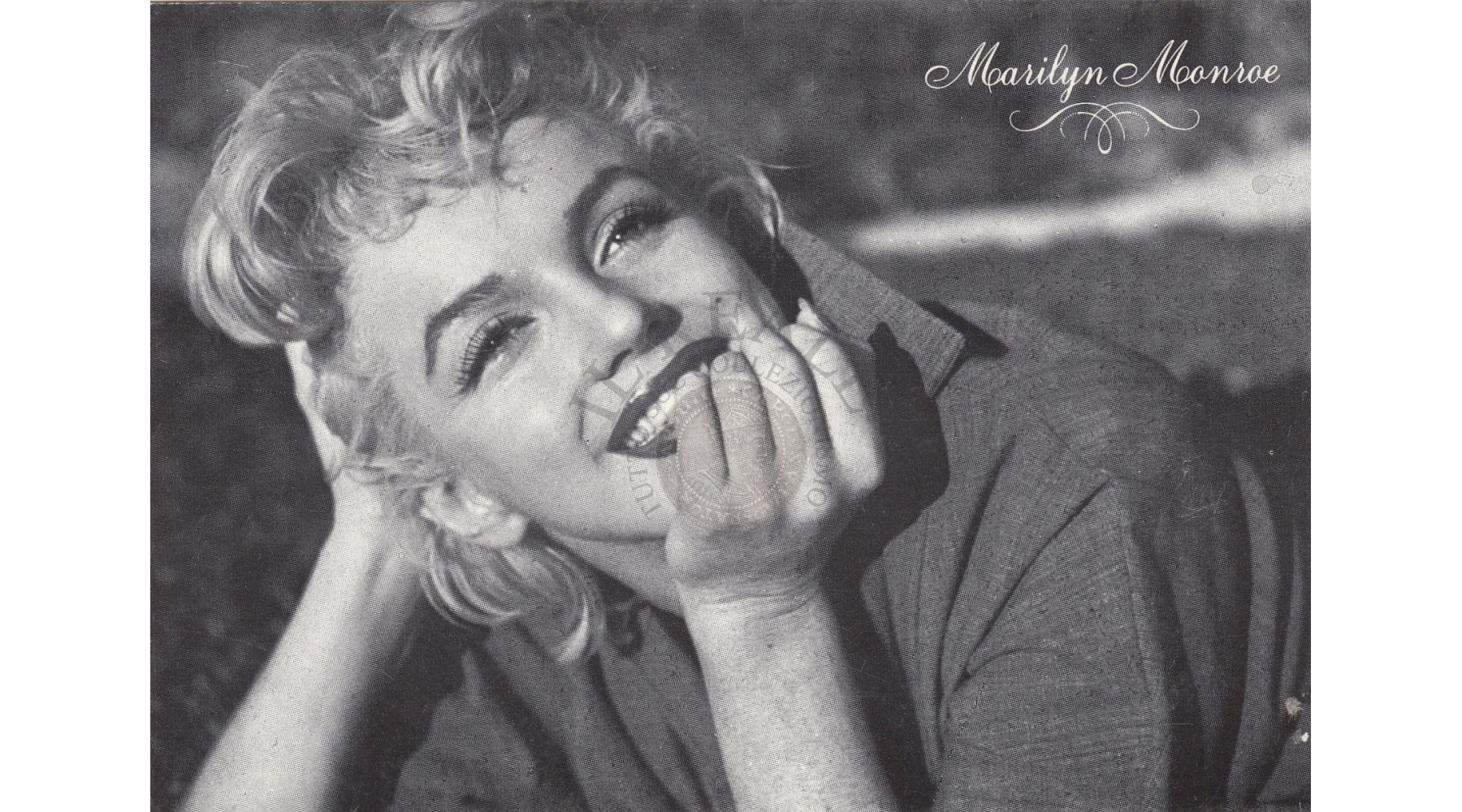 MARILYN MONROE PHOTOCARDS 1990 , VINTAGE NON VIAGGIATA