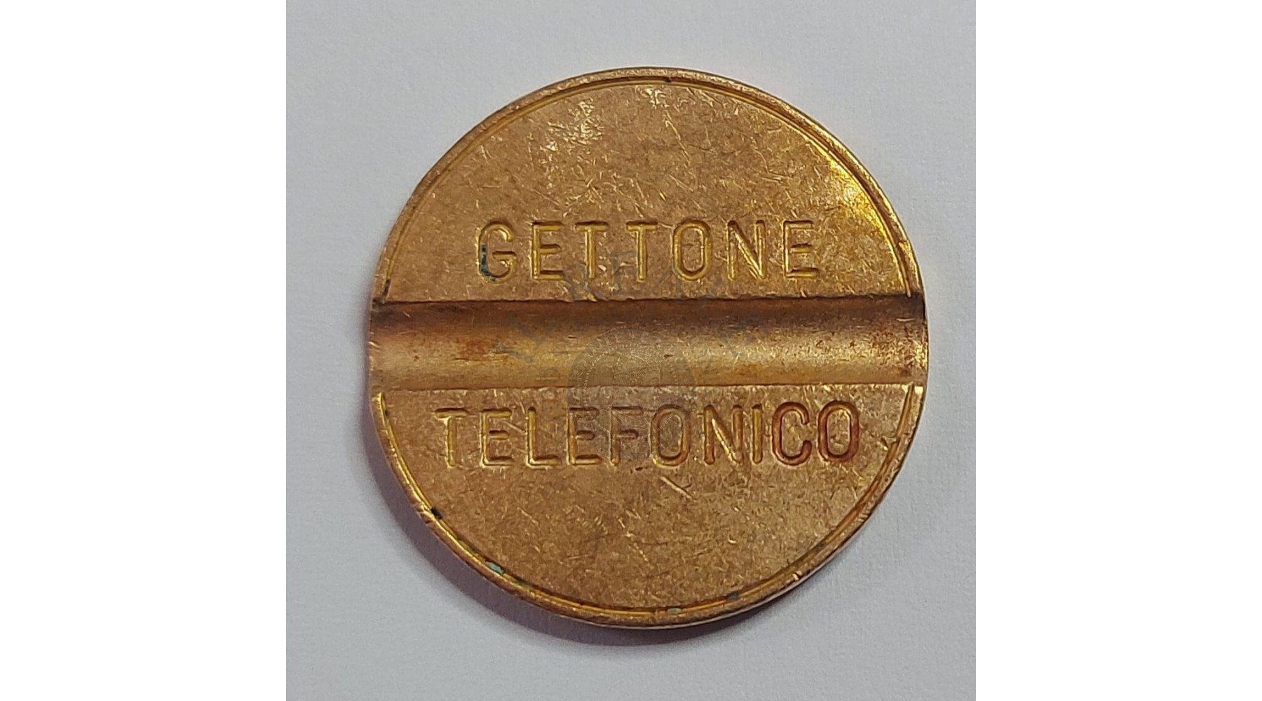 GETTONE TELEFONICO SENZA SEGNO DI ZECCA E NUMERO