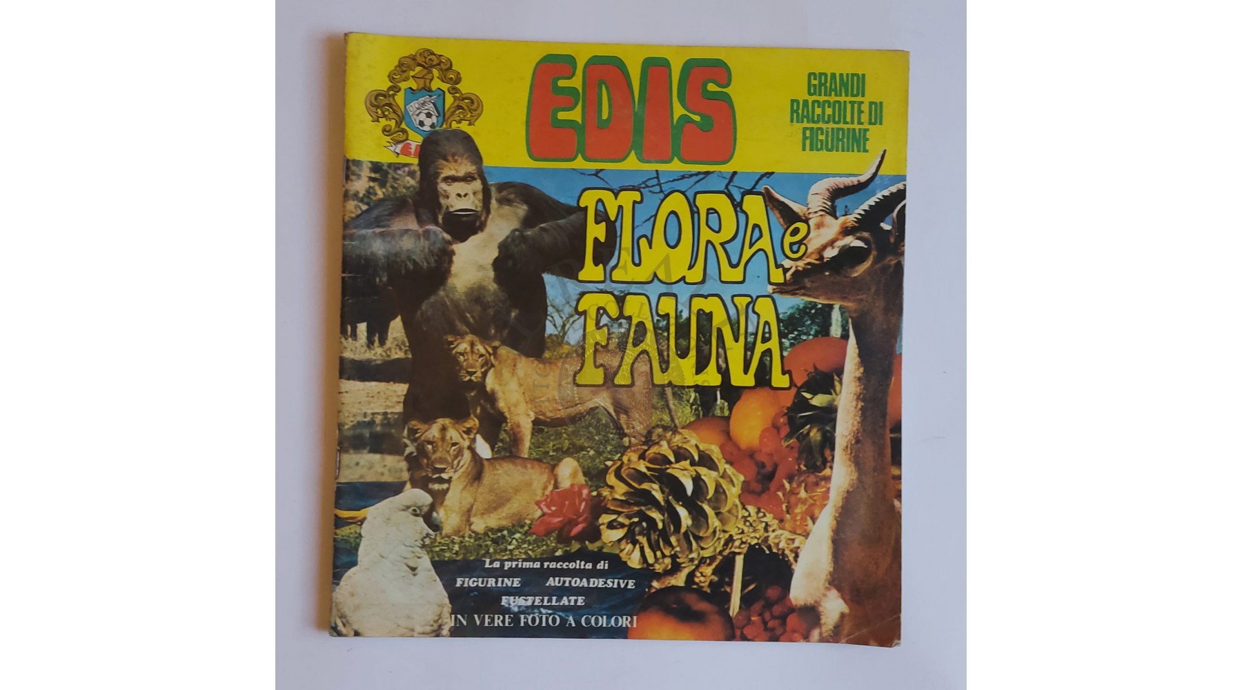 ALBUM EDIS FLORA E FAUNA 1974 IN OTTIME CONDIZIONI, INCOMPLETO