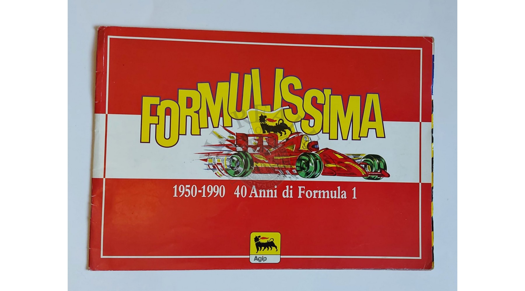 ALBUM FORMULISSIMA AGIP INCOMPLETO