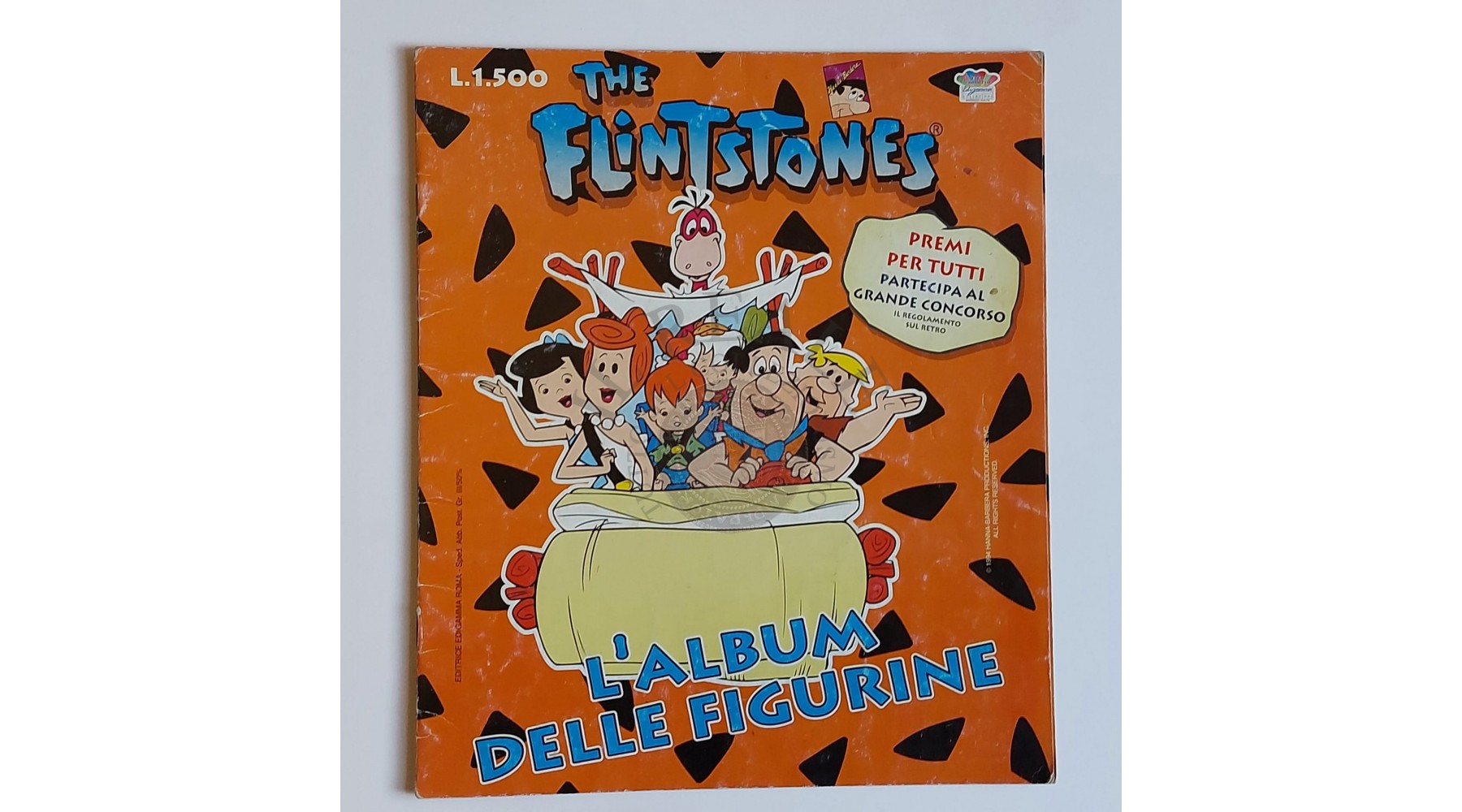 ALBUM DI FIGURINE THE FLINTSTONES 1994 ed.EDIGAMMA