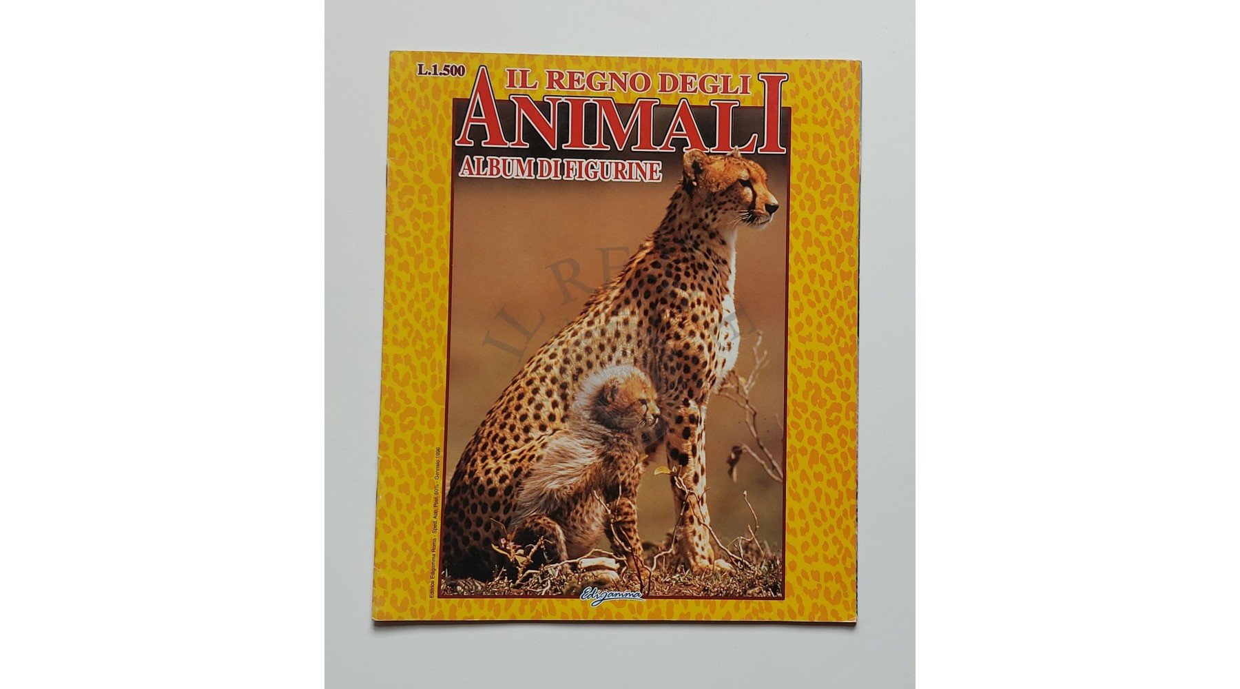 ALBUM FIGURINE IL REGNO DEGLI ANIMALI 1996 , VUOTO