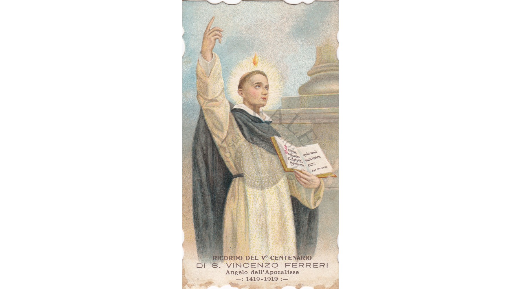 SAN VINCENZO FERRERI RICORDO DEL 5' CENTENARIO