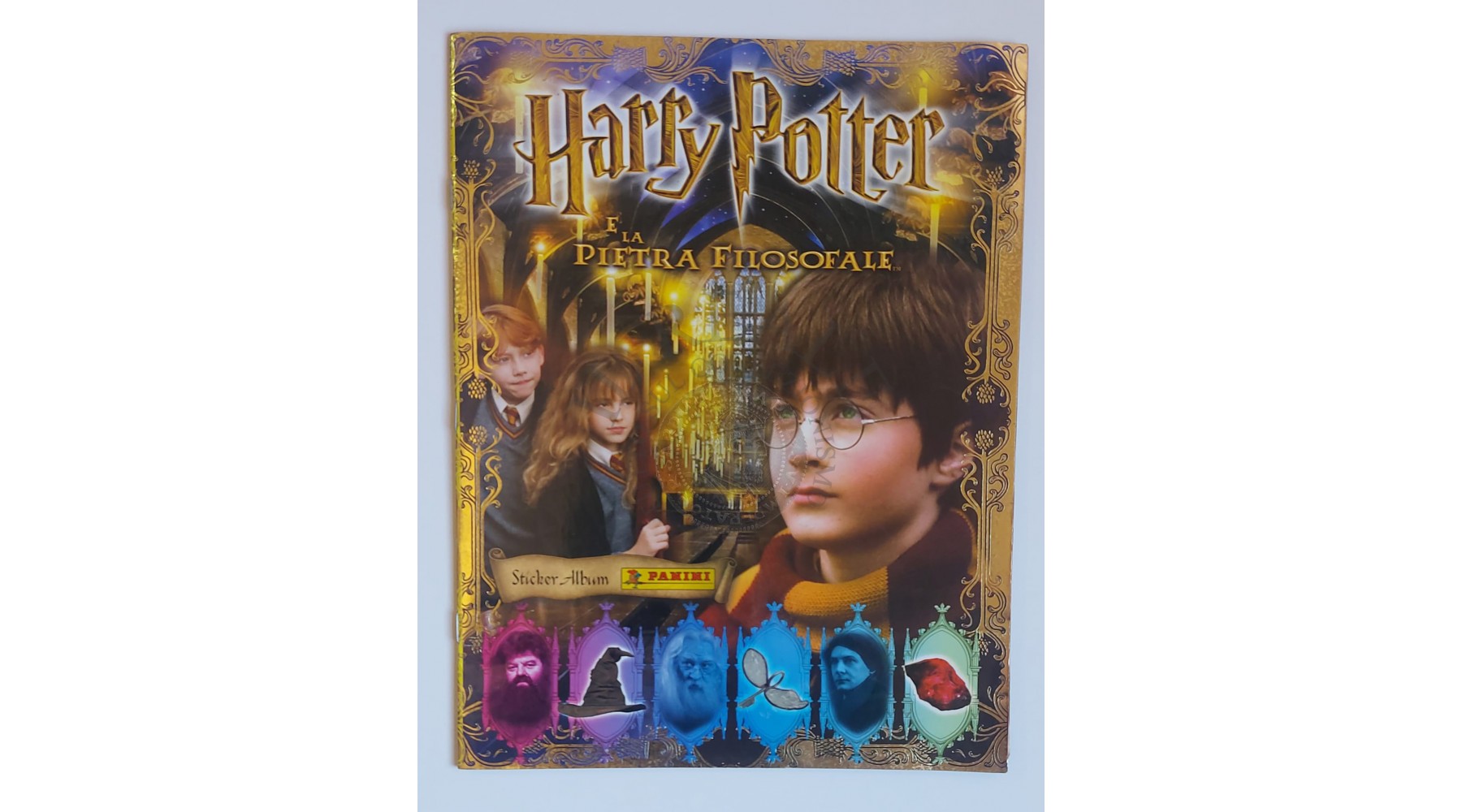 ALBUM HARRY POTTER E LA PIETRA FILOSOFALE 2001 , INCOMPLETO