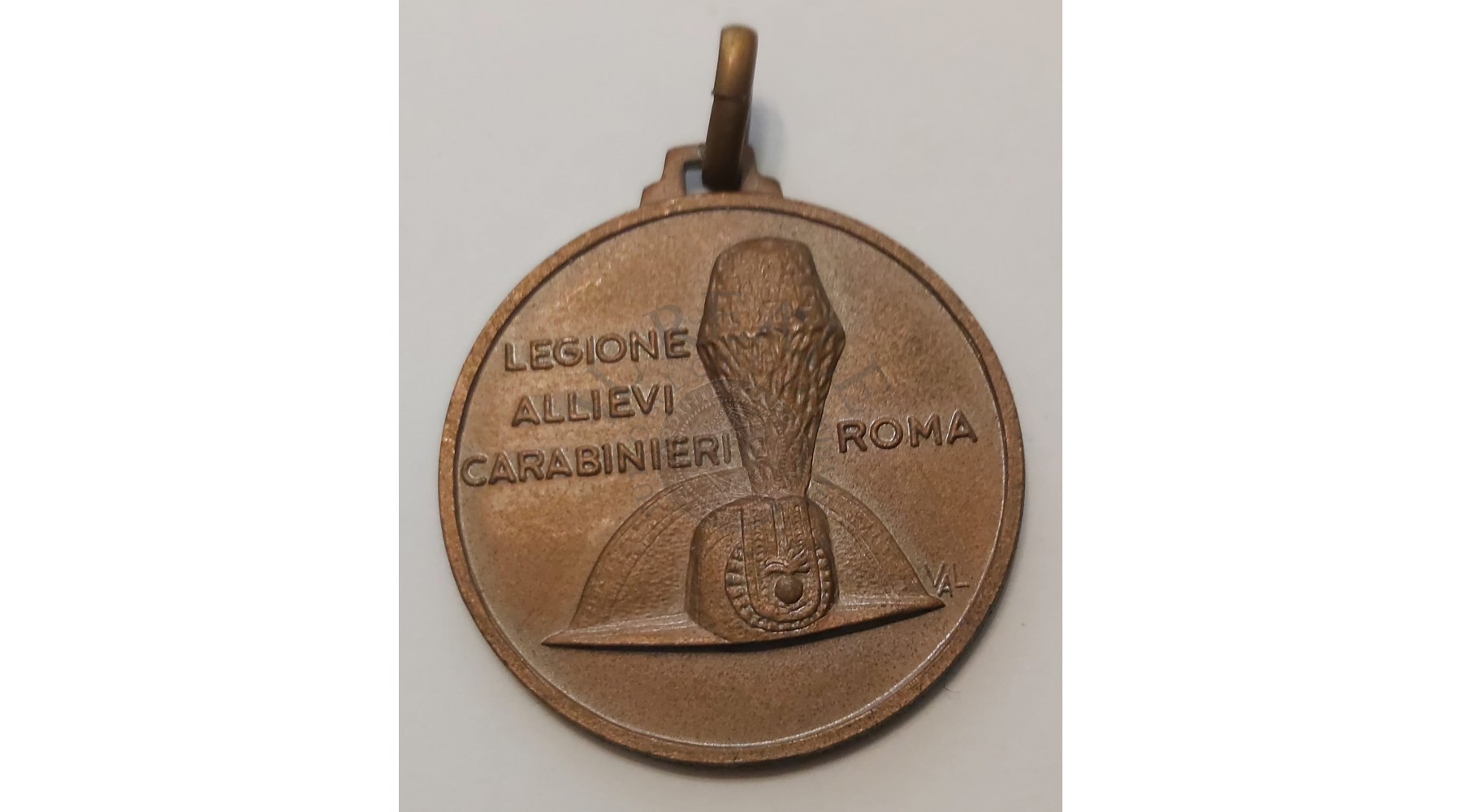 MEDAGLIA IN BRONZO LEGIONE ALLIEVI CARABINIERI ROMA