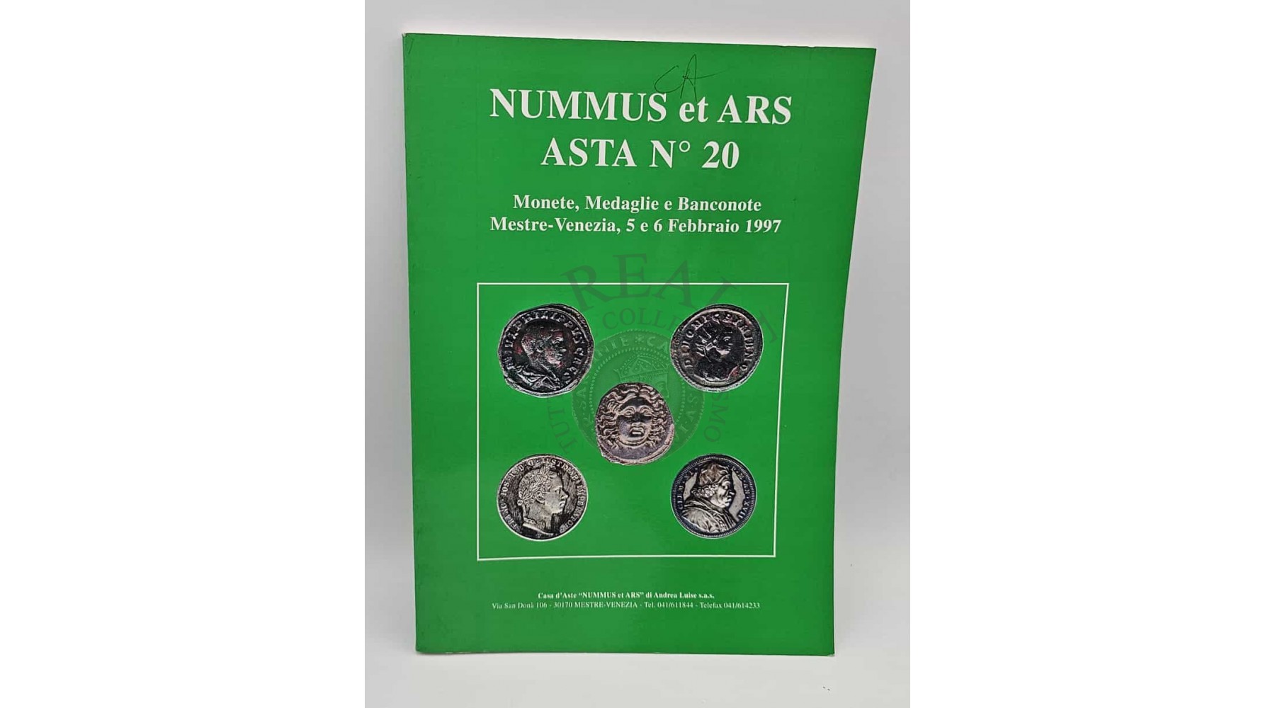 Nummus Et Ars catalogo d'Asta N 20 Monete Medaglie Banconote  1997