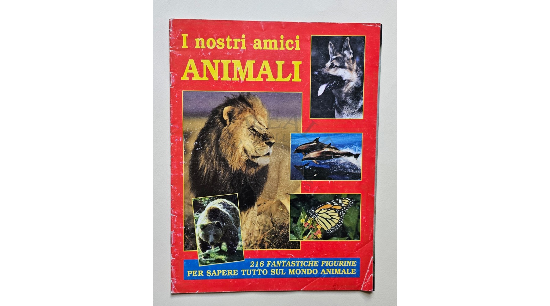 I NOSTRI AMICI ANIMALI 2000 ALBUM DI FIGURINE INCOMPLETO