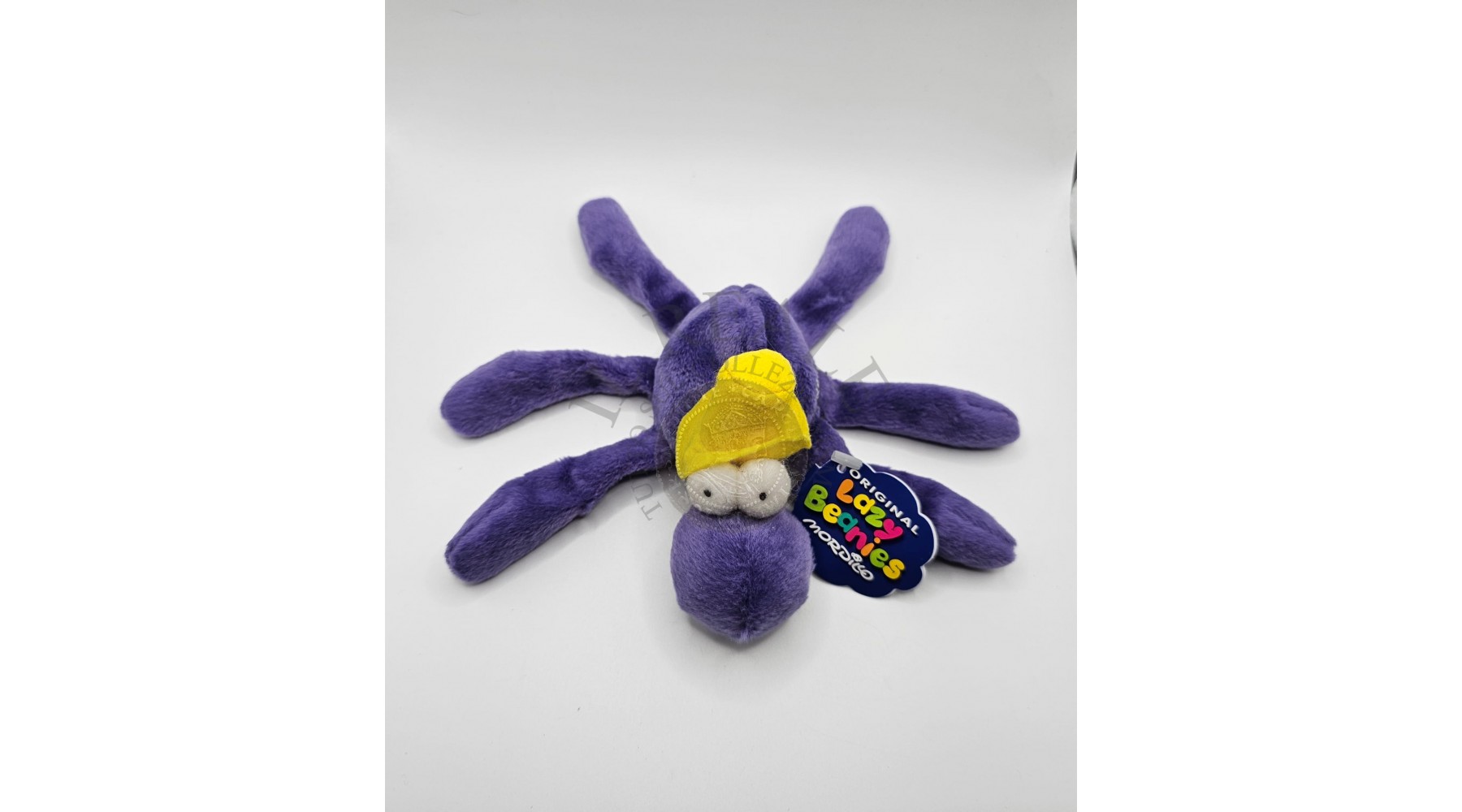 MORDILLO PELUCHE HEYE SERIE LAZY BEANIES 1999 THE SPIDER (IL RAGNO) NUOVO CON ETICHETTA